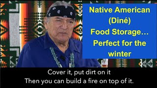 Native American (Diné) Food Storage