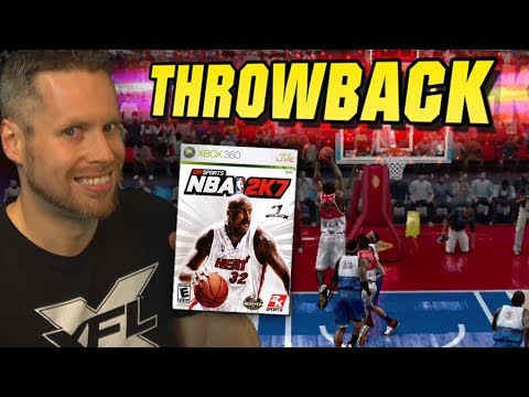 NBA 2K7 THROWBACK! Wait till you see this game...