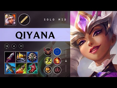 Qiyana Mid vs Irelia - EUW Grandmaster Patch 25.23
