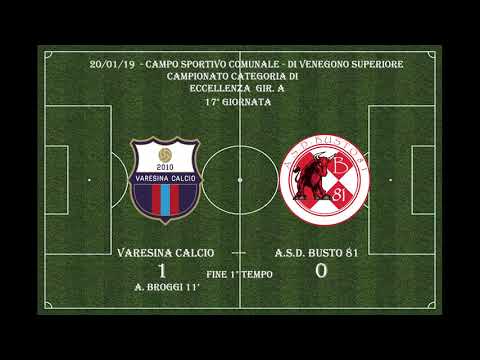 20-01-19 Highlights Varesina calcio - A.S.D. Busto 81 - 1- 0