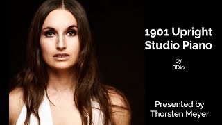 Video thumbnail for 1901 Upright Studio Piano by 8DIO Improvisation by StrongMocha