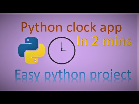 How To Make A Clock With Python Digital Clock Desktop Application With Python Py Tutorial