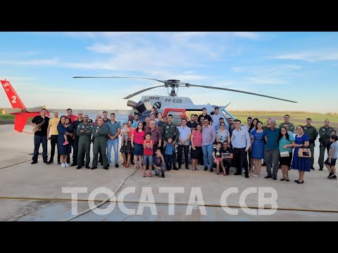 TOCATA NO HANGAR DA POLÍCIA MILITAR (CCB)