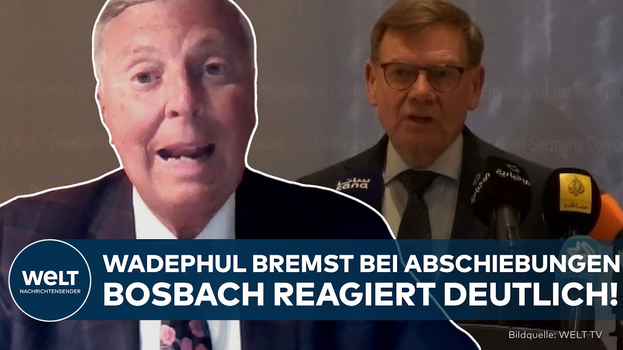 ABSCHIEBUNGEN NACH SYRIEN: Wadephul bremst – Bosbach reagiert deutlich!