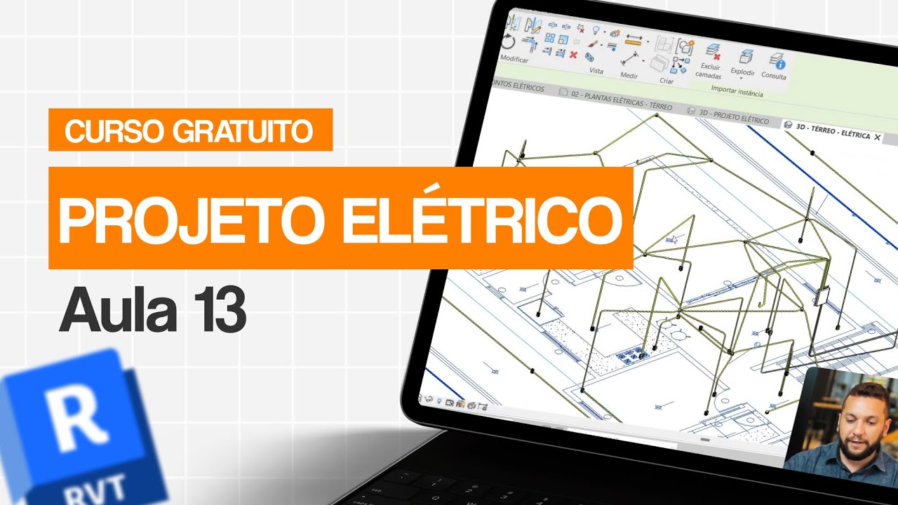 Aula 13 - Circuito para tug's - CURSO ELÉTRICO REVIT