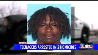Community reacts after Kokomo police make arrests in 2 teen homicides