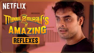 Minnal Murali's kick, with a twist! 🦸|  Tovino Thomas | Netflix India