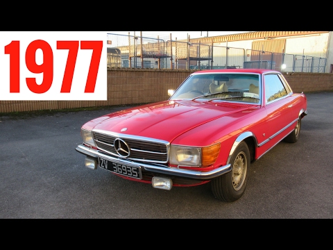 Driving A Classic 1977 Mercedes-Benz 450 SLC - Stavros969