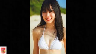 乃木坂46賀喜遥香の美乳ビキニ水着