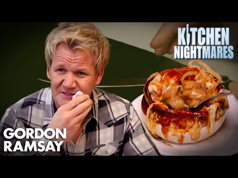 The Most DISGUSTING Food Gordon Has Ever Tasted | Kitchen Nightmares | Gordon Ramsay