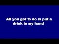 Eric Church - Drink in my hand lyrics
