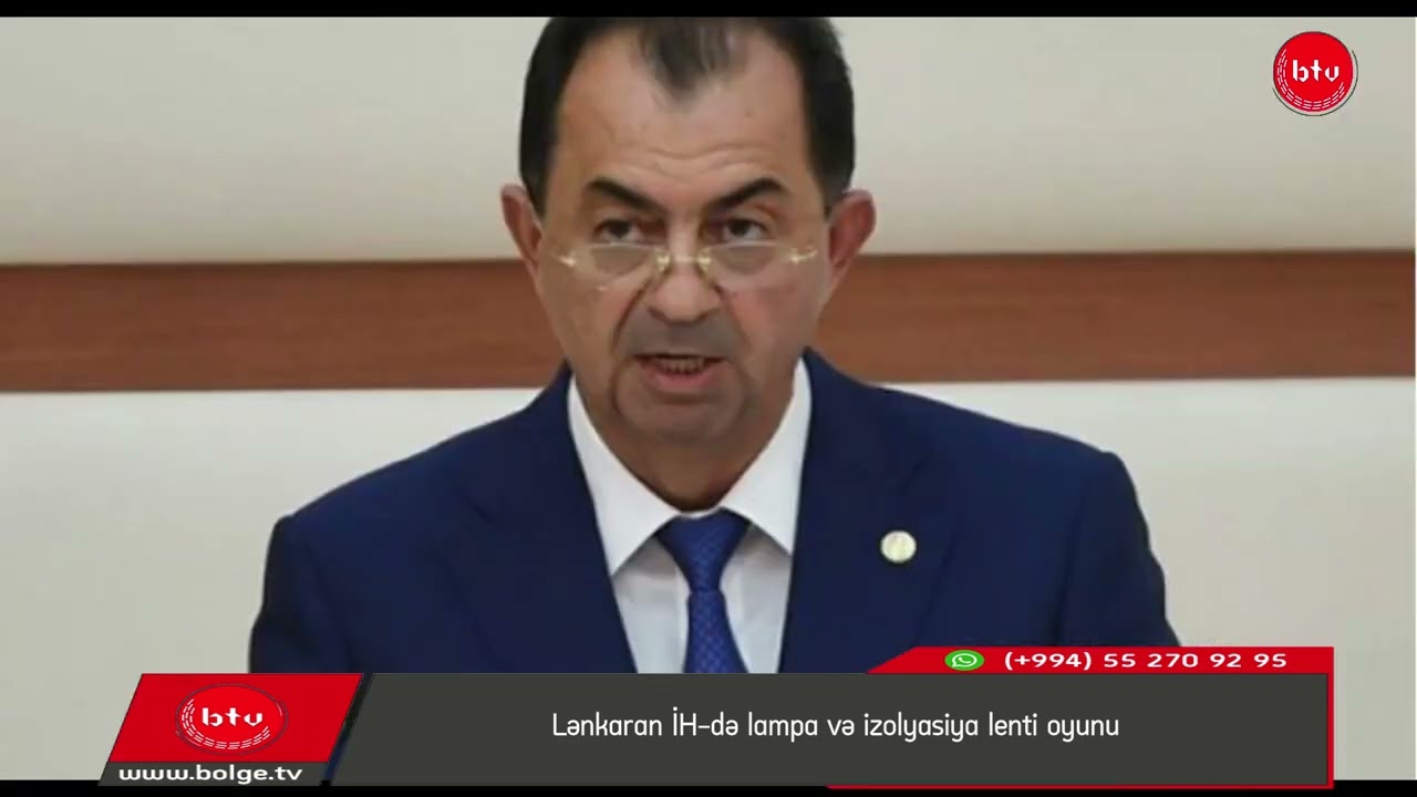 Lənkaran İH-də lampa və izolyasiya lenti oyunu