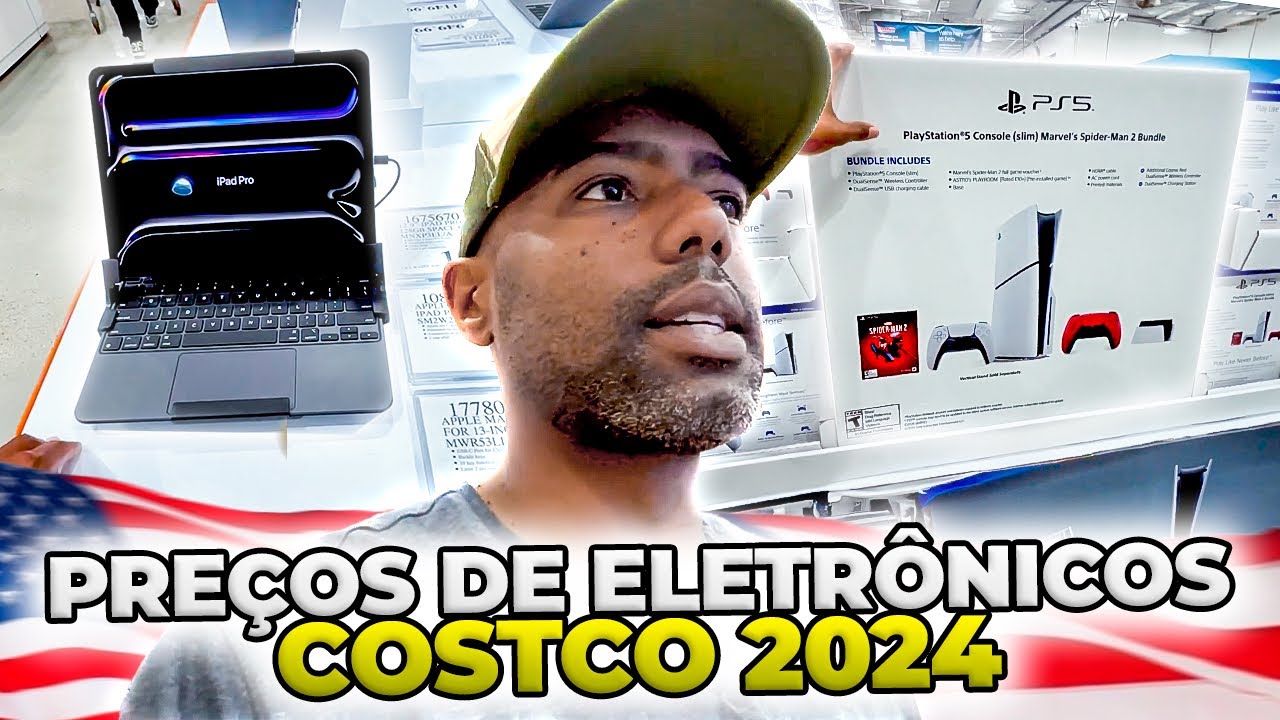 PREÇOS DE ELETRÔNICOS DO COSTCO NOS ESTADOS UNIDOS 2024