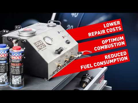Fuel and intake system cleaning with LIQUI MOLY JetClean Tronic II