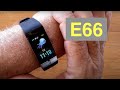Bakeey E66 Continuous Temperature IP68 Waterproof ECG Charts Health Smartwatch: Unboxing & 1st Look