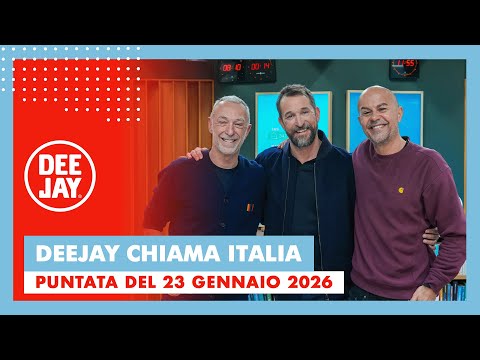 Deejay Chiama Italia - Puntata del 26 gennaio 2026 / Ospite Noah Wyle