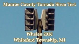 preview picture of video 'Whiteford, MI Whelen 2016 Siren Test 5-30-12'