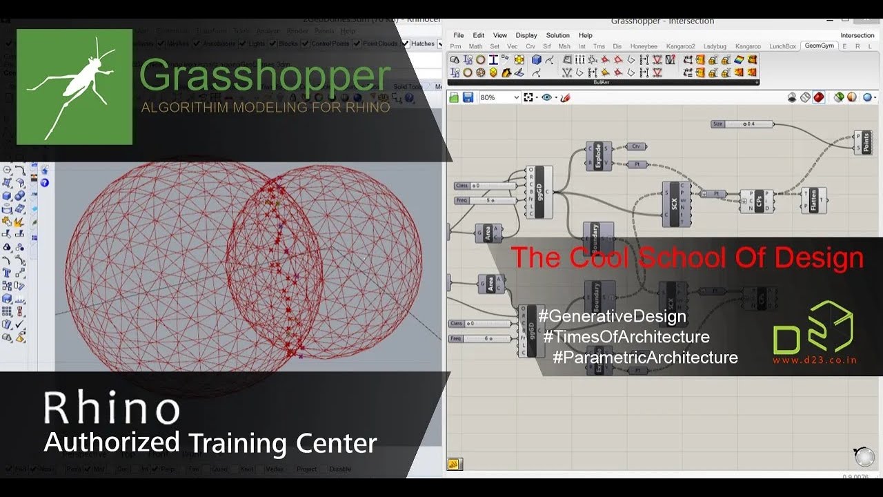 Grasshopper for Rhino Interface Basics