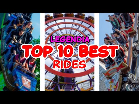 Top 10 rides at Legendia - Chorzów, Poland | 2022