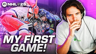 MY FIRST GAME OF NHL 25...