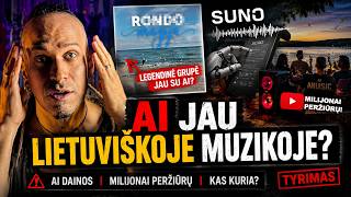 Oficiali AI apgaulė: Lietuvos LEGENDOS nebesivargina patys kurti dainų!