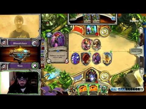 Bloodyface vs Nias | Hearthstone World Championship NA 2015 LB R4 | HS Esports