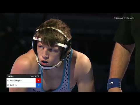 145 Lbs Final - Kody Routledge, Oklahoma Vs Kollin Rath, Pennsylvania Ea87