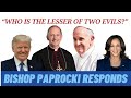 Pope Francis: 'Who is the lesser of two evils" between Trump & Harris?