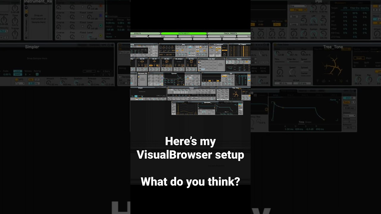 My VisualBrowser setup