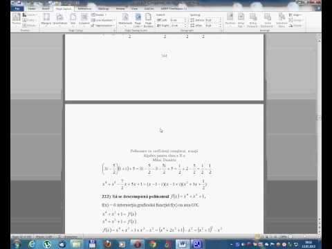 Algebra pentru clasa a X-a --Lectia 41