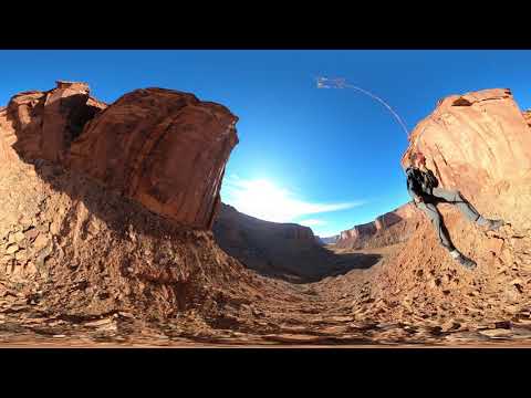 Rope Swing with Andy Lewis in Moab