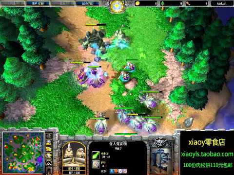 【酒店解说】魔兽争霸xiaoy解说WCSL zdr vs 120 TR