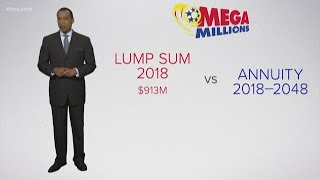 Mega Millions: Lump sum or annual payments?