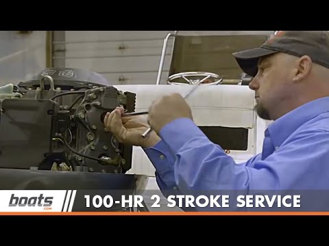 100 Hour Two-Stroke Outboard Engine Service