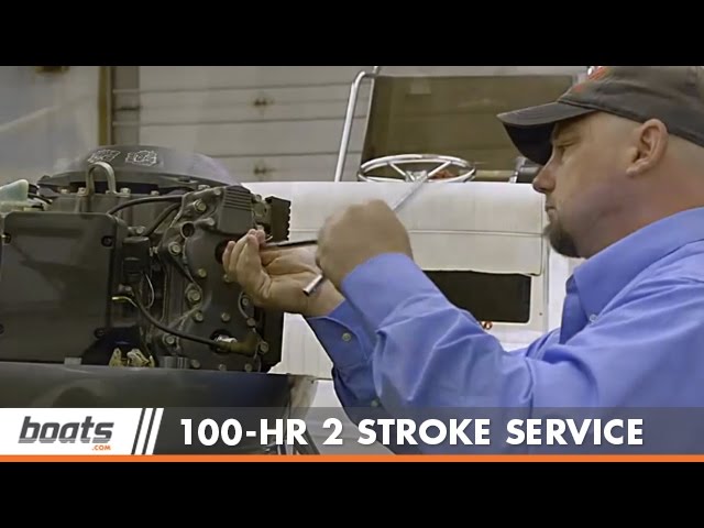 100 Hour Two-Stroke Outboard Engine Service