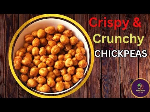 Crispy Roasted Chickpeas In Air Fryer Recipe | Perfect Healthy Snack | Kabuli Chana Namkeen