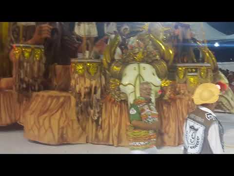 Desfile da X-9 - Pioneira do Samba - Santos 2018.