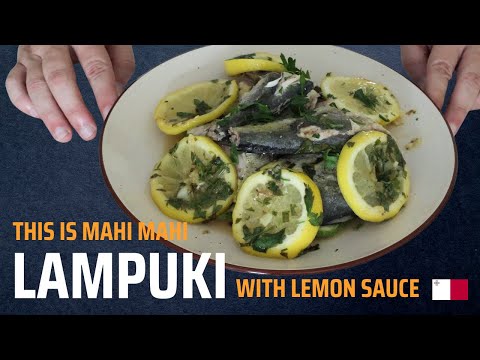 This is Mahi Mahi! | Traditional Maltese Lampuki – Easy Mediterranean Recipe 🐟🍋