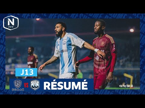 J13 I SC Aubagne Air Bel vs Le Puy Foot 43 Auvergne (1-4) I National FFF 2025-2026
