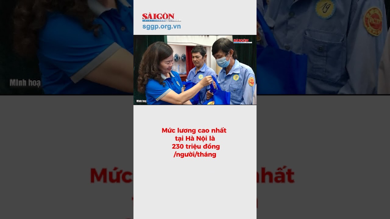 Mức lương cao nhất tại Hà Nội là 230 triệu đồng/người/tháng