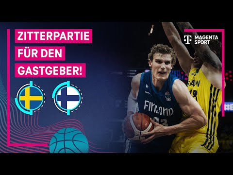 Schweden - Finnland, Highlights mit Live-Kommentar | FIBA EuroBasket 2025 | MAGENTA SPORT