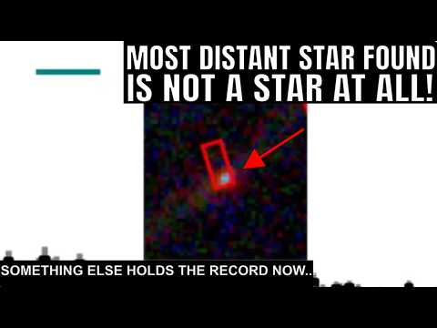 Earendel, The Farthest Star Ever Found Is NOT a Star At All