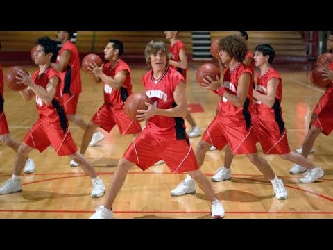 High School Musical but with realistic sound effects