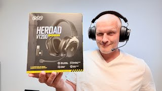 QCY Tri Mode Heroad VT200 Gaming Headset Wireless Bluetooth 6 0 with Mic 7 1 Surround #aliexpress