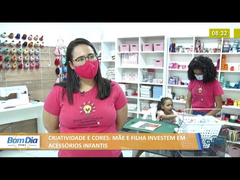 MaÌƒe e filha investem em acessoÌrios infantis 27 09 2021