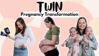 Twin Pregnancy Transformation // I Got BIG // Week