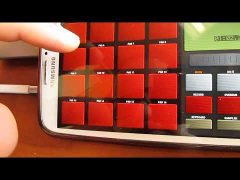 Making beats on your phone !?!? Su-Preme MPA - Android® OS App Test (Days of Discipline)