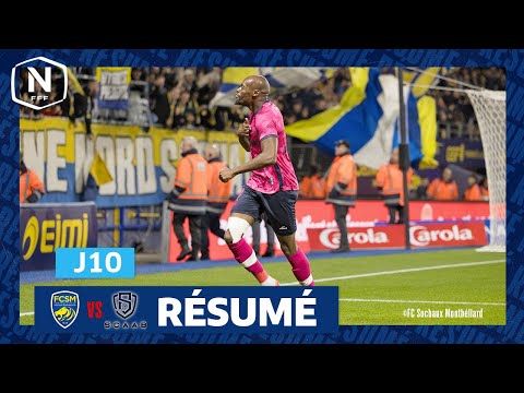 J10 I FC Sochaux-Montbéliard vs SC Aubagne Air Bel (2-0) I National FFF 2025-2026