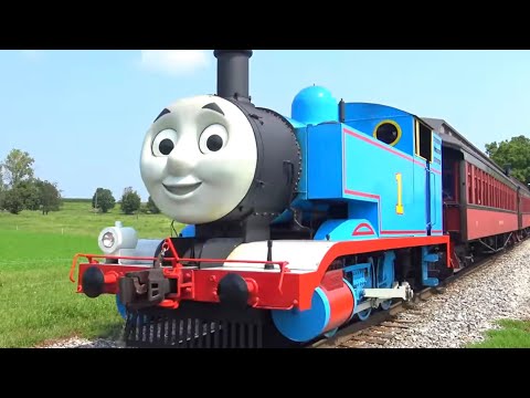 [4K] Day Out With Thomas on the Strasburg Rail Road