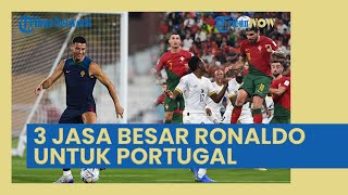 Masih Ingin Menghujat Cristiano Ronaldo? Ini 3 Jasa Besarnya untuk Timnas Portugal